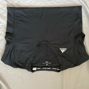Black adidas workout shirt
